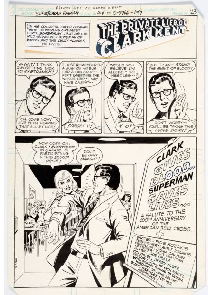 Superman Family #214 Partial Story Group p23 (DC, 1984)