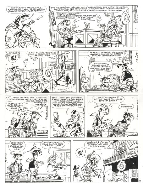 Les aventures de Lucky Luke d'après Morris, Tome 5, Cavalier seul, Planche 19, 2012