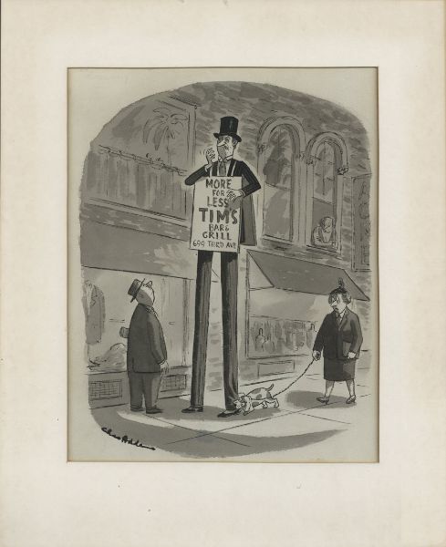 Illustration apparue dans le New Yorker