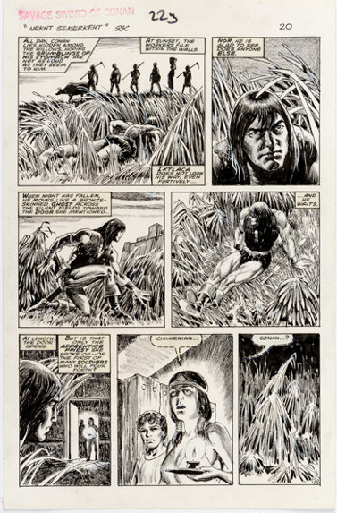Savage Sword of Conan Issue 223 Page 20