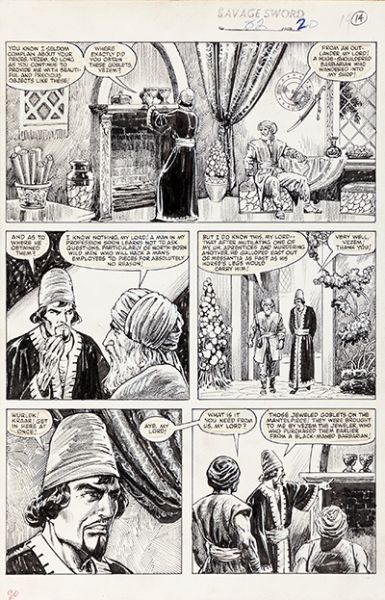 Savage Sword of Conan, Issue 82, Planche 20