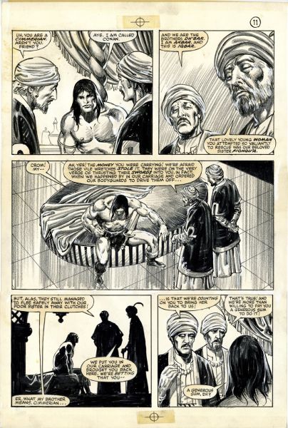 Savage Sword of Conan, Issue 89, Planche 17, 1983