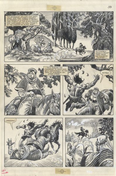 Savage Sword of Conan, Issue 89, Planche 33 (Page 39), 1983
