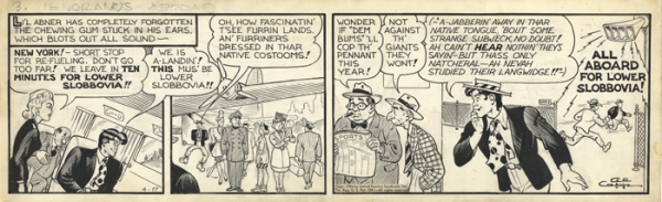 Lil abner, strip du 17 avril 1946