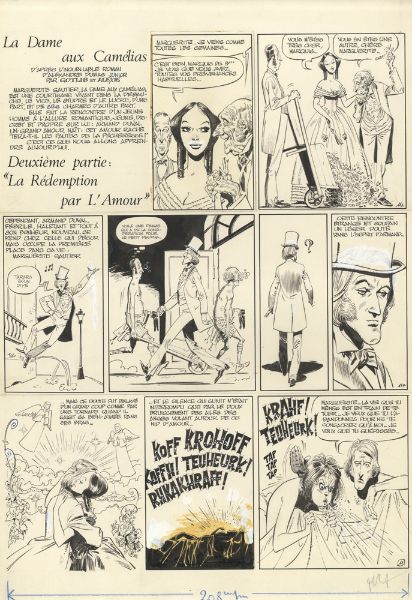 La dame aux Camélias, planche 11