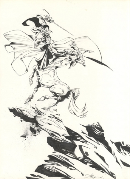 La licorne, illustration 8, 2006