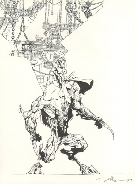 La licorne, illustration, n&deg; 14, janv/2008