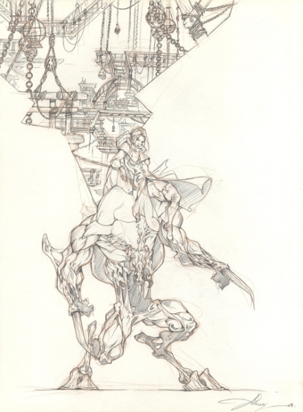 La licorne, illustration, n&deg; 15, 2008