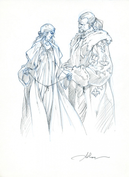 La licorne, illustration de Jagger et Vampire, n&deg; 37