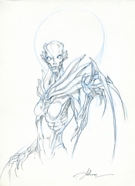 La licorne, illustration de vampire, n&deg; 40