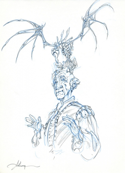 La licorne, illustration d'oracle et paracelse, n&deg; 42