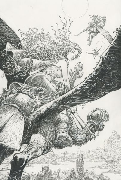 La Quête de l'Oiseau du Temps, t.6, Edition Black&White, Ex-libris, 2017