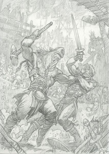 La Quête de l'Oiseau du Temps, t.6, Edition Black&White, Illustration, 2017