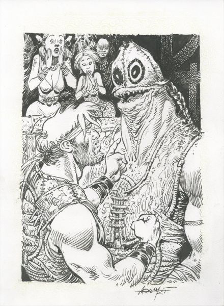 La Quête de l'Oiseau du Temps, t.6, Edition Black&White, ex-libris, 2017