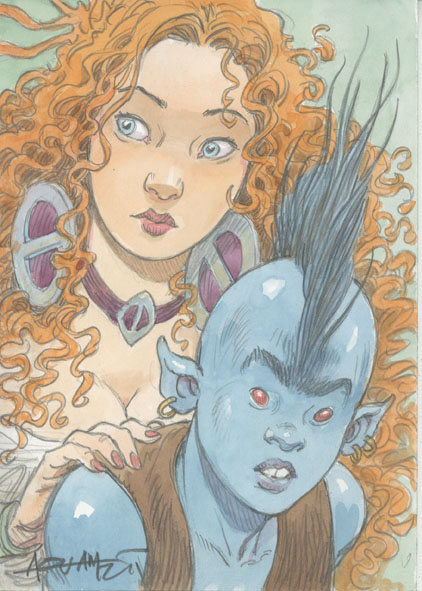 La Quête de l'Oiseau du Temps, t.6, Edition Black&White, ex-libris, 2017