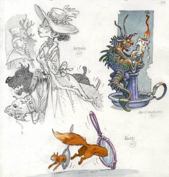 F&eacute;erie, &eacute;tudes