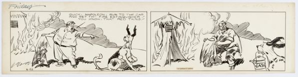 Napoleon and Uncle Elby, Daily strip du 28 juin, circa 1950