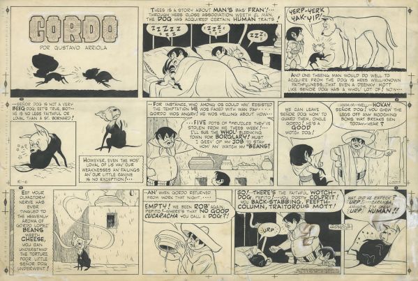 Gordo, Sunday page du 06 octobre 1946