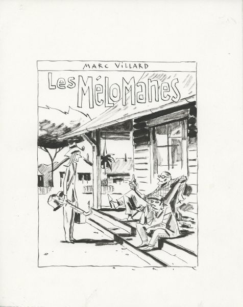 Illustration couverture imaginaire d'une nouvelle de Marc Villard