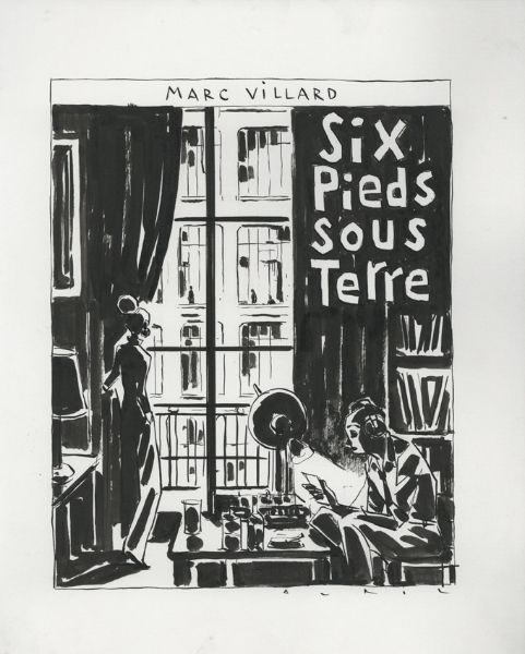 Illustration couverture imaginaire d'une nouvelle de Marc Villard