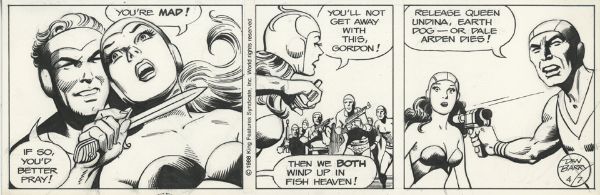 Flash Gordon, Strip du 7 avril 1988