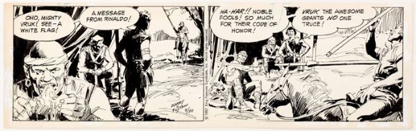 Flash Gordon, Daily strip du 20 avril 1982