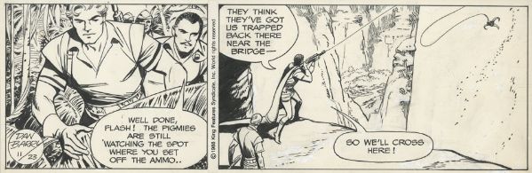 Flash Gordon, Daily strip du 23 novembre 1988