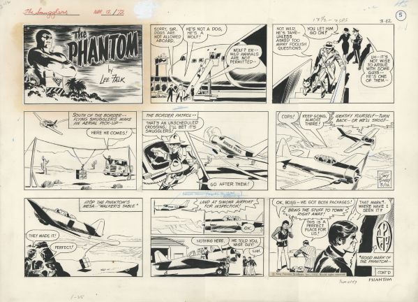 The Phantom, planche du 12 mars 1972