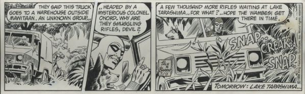 The phantom strip du 9 Mars 1988