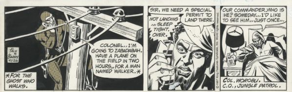 The phantom strip du 26 Octobre 1987