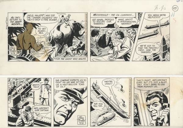 The Phantom, strips du 8 et 9 mai 1972