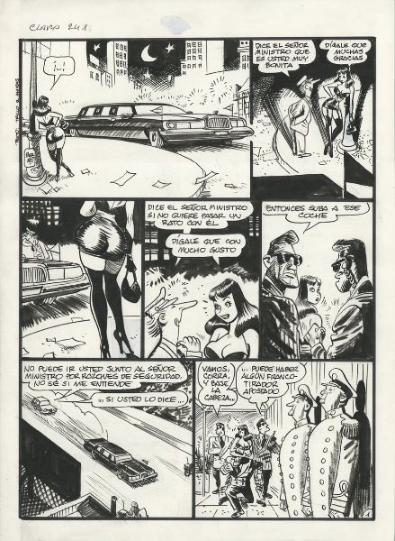 Claire de nuit, gag 241