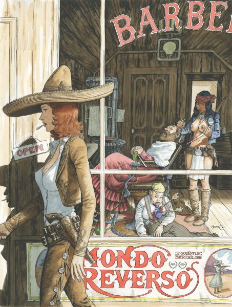 Mondo Reverso, Couverture magazine Fluide Glacial n&deg;488, 2017