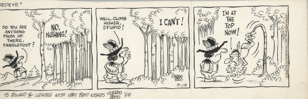 Redeye  Strip du 19 Septembre 1967