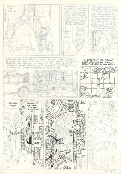 Amours fragiles, planche 12, essai