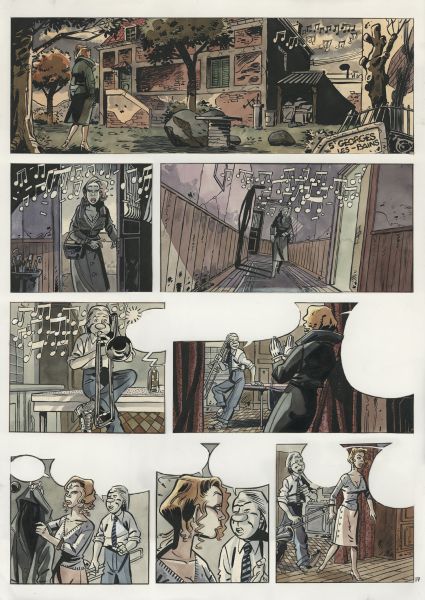 Le blaireau, planche 17