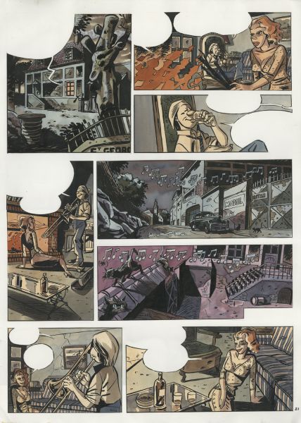 Le blaireau, planche 21