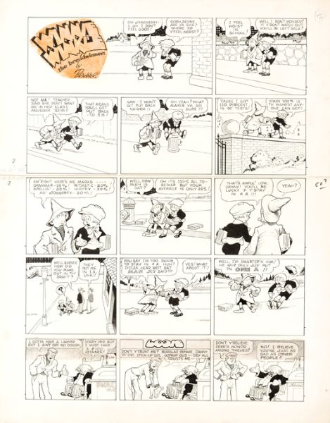 Winnie Winkle, sunday du 06 juin 1943