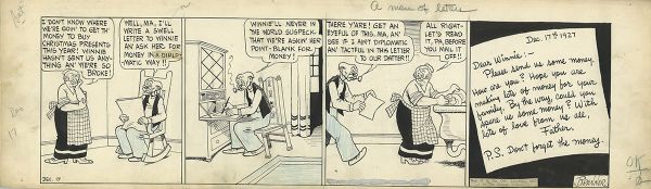 Winnie Winkle, Strip du 17 D&eacute;cembre 1927
