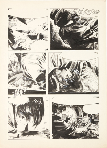 El Punto Limite Capitulo II, "Palabra de Gitano", Planche 3