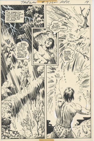 Tarzan, "The Jungle", planche 11, 1975