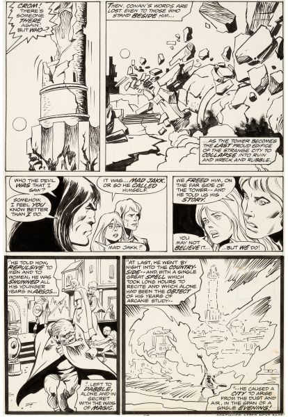 Conan the Barbarian, Issue #56, page 27, 1975
