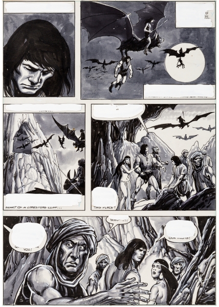 Savage Sword of Conan, Issue #76, page 19, 1982