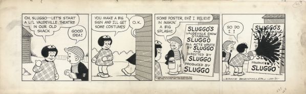 Nancy, strip du 31 janvier 1944