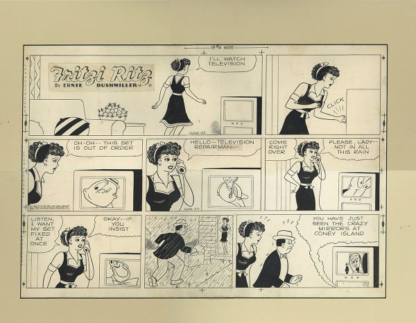 Fritzi Rizt, Sunday du 27 Juin 1954