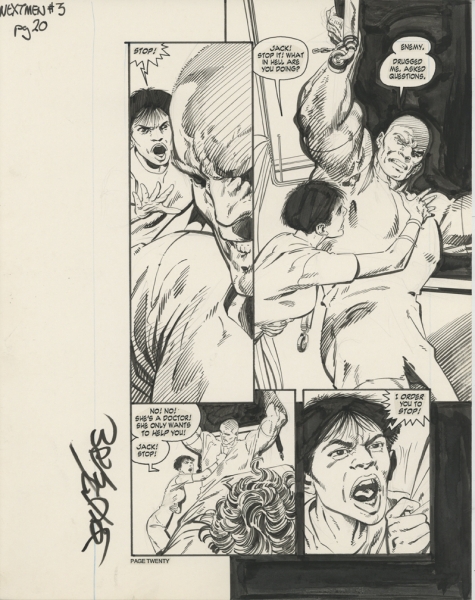 Next Men, issue 3, page 20