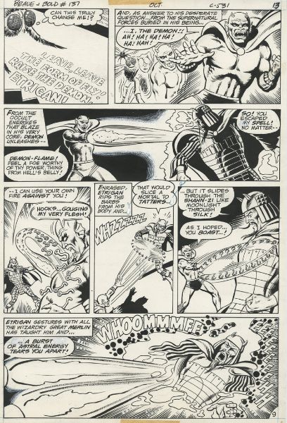 The Brave and the Bold, Vol 28, Issue 137, page 09, 1977