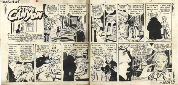 Steve Canyon, Sunday du 25 mars 1979