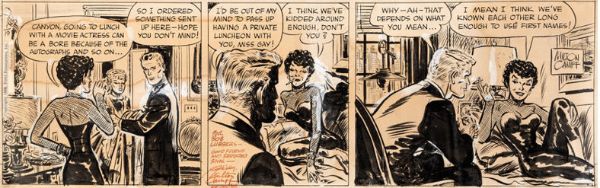 Steve Canyon Strip du 19 Janvier 1956