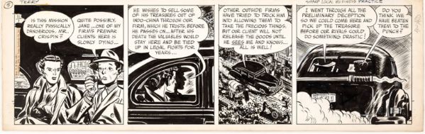 Terry and the pirates Strip du 1 Novembre 1946